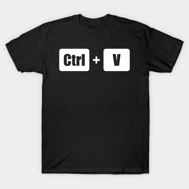 Ctrl C + Ctrl V Mother Father Son Doughter partner look T-Shirt by Bohnenkern